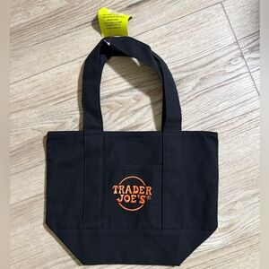 Trader’s Joe black tote bag, Halloween 2025